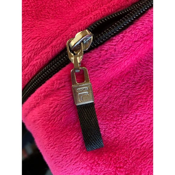 Fila Pink Fleece Sport Zip Up Jacket Womens S - Picture 5 of 8